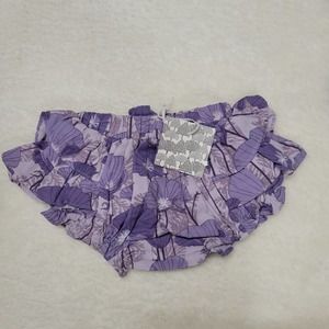 Kate Quinn Purple Poppy Ruffled Bloomer 18-24M